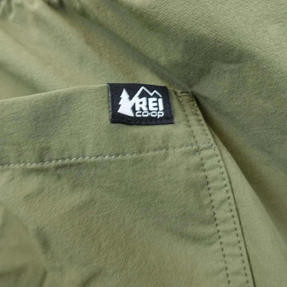 REI‎ Pants Mens 2XL Green Sahara Convertible Stretch Cargo Hiking Outdoor Climb